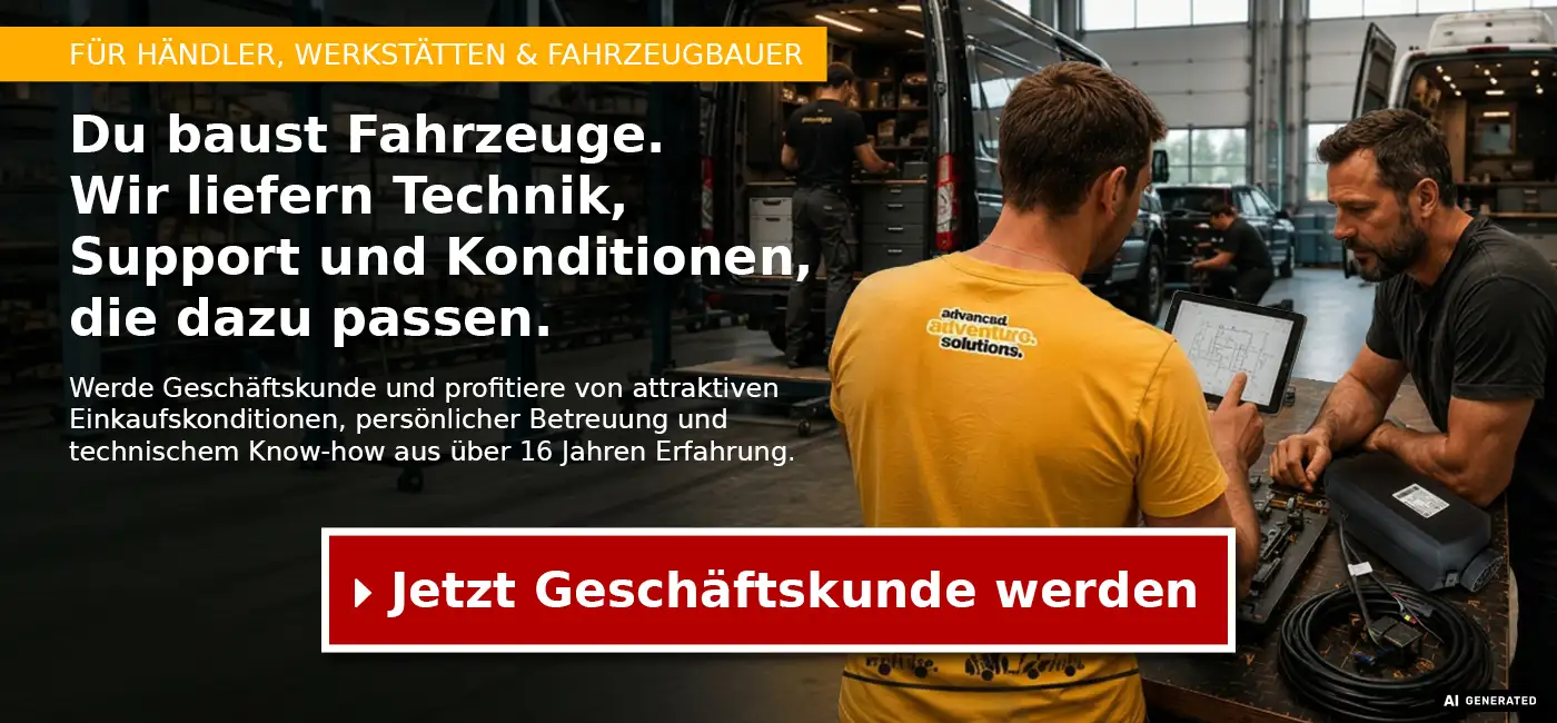 tigerexped für Geschäftskunden - Jetzt Händler werden - Banner