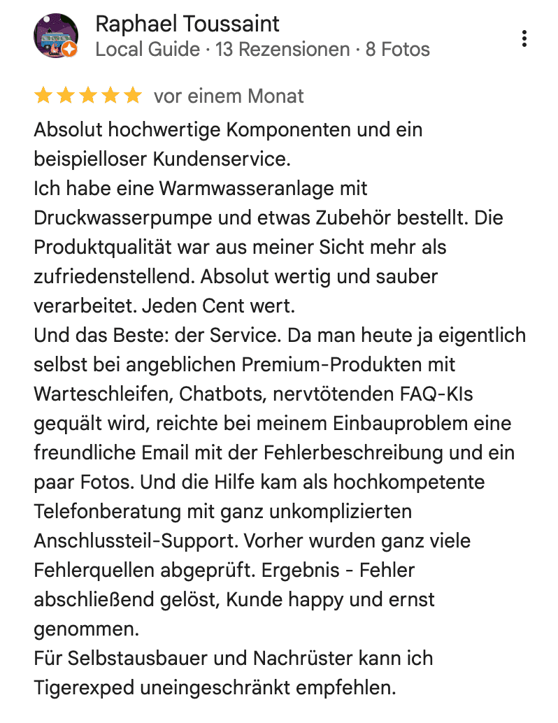Kundenrezension