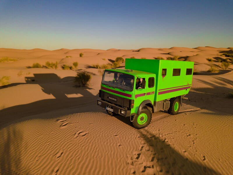 Expeditionsmobil Wüste