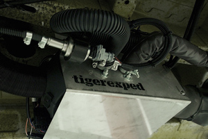 Installation of air heater at VW T5 & T6