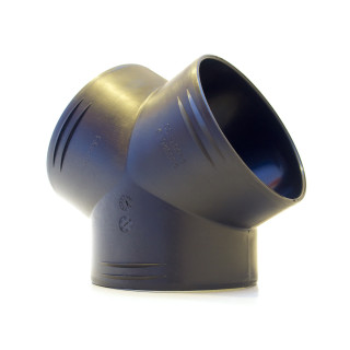 Y-Stück für 60mm Warmluftrohr, symmetrisch