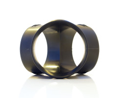Y-piece for 60mm hot air hose, symmetrical