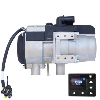 Autoterm Flow 5D (formerly Binar 5s) diesel water level heater 5kW 24V incl. installation kit and OLED control panel