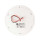 Ultra-flat LED light white ring nut 12/24V 3W