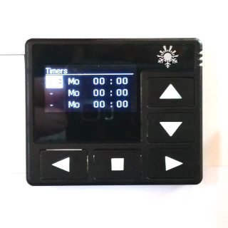Autoterm Bedienelement PU-27 mit OLED-Display