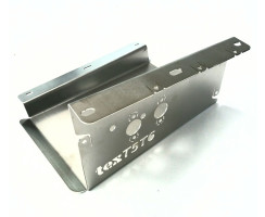 Stainless steel heater bracket for underfloor mounting of a 2kW auxiliary heater on VW T5/T6