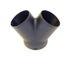 Y-piece 90-75-75mm, symmetrical Hot Air Distributor