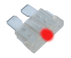 easyID Blade Fuse with LED Indicator, 25A