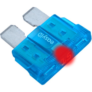 easyID Blade Fuse with LED Indicator, 15A