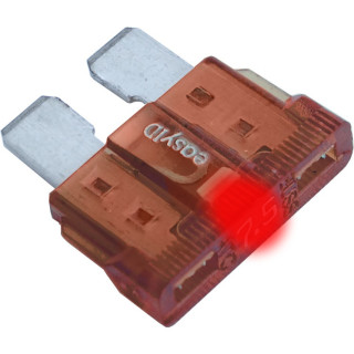 KFZ-Flachsicherung easyID mit LED-Kontrollanzeige, 7,5A