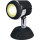 LED-Leseleuchte, schwenkbar, mit Schalter, schwarz/chrom, 12/24V, warmweißes Licht