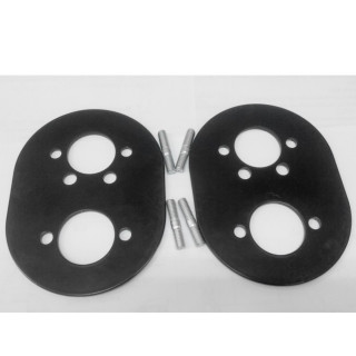 Autoterm Distanzplatten-Set, 2 x 3.5mm Höherlegung