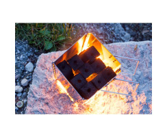 McBrikett Charcoal Starter w/ Bag, Foldable, Stainless Steel