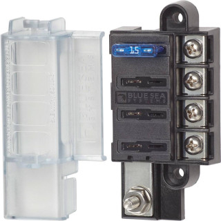 ST Blade Compact Fuse Blocks - 4 Circuits, 5045