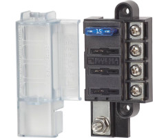 ST Blade Compact Fuse Blocks - 4 Circuits, 5045