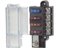 ST Blade Compact Fuse Blocks - 4 Circuits, 5045