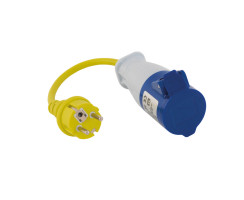 CEE auf Schuko Adapter