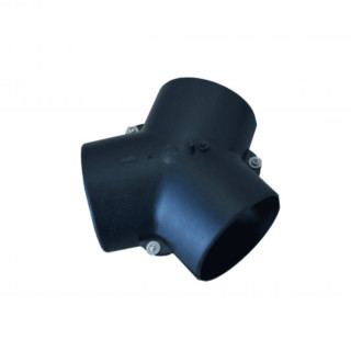 Y-Stück Adapter für Warmluftrohr Durchmesser 75mm