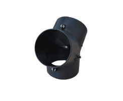 Y-Stück Adapter für Warmluftrohr Durchmesser 75mm