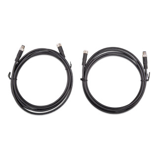 M8 Circular Connector Cable Male/Female, 3 pole 100cm (bag of 2)