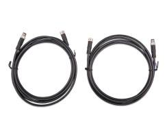 M8 circular connector Male/Female 3 pole cable 1m (bag of 2)