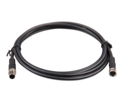 M8 circular connector Male/Female 3 pole cable 1m (bag of 2)