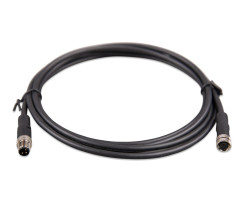 M8 Circular Connector Cable Male/Female, 3 pole 100cm (bag of 2)