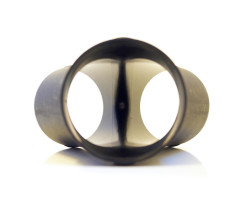 Y-piece 90-60-60mm, symmetrical air duct distributor