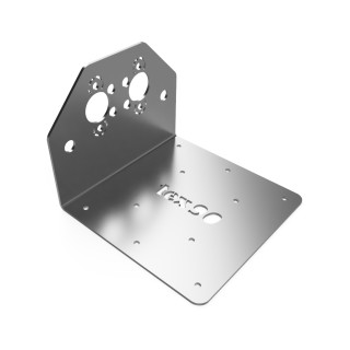 Heater bracket Autoterm Air (formerly Planar) stainless steel 90°