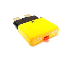 20A automatic fuse with reset switch - suitable for...