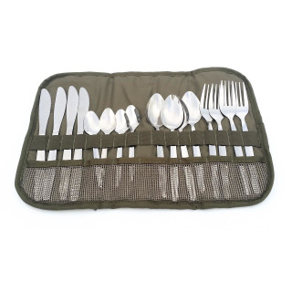 Camp Cover Cutlery Roll-Up w/ Cutlery