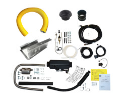 VW T5/T6 Standheizung Einbausatz mit Autoterm Air 2D und Simple control (ehem. PU-5) Bedienteil