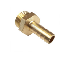 Brass hose nozzle suitable for thermostatic mixing valve TEX1763, 10 mm x 1/2 "inch