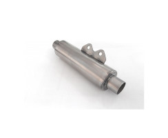 Stainless steel exhaust silencer 38mm (Autoterm Air 9D...