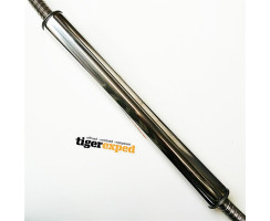 Exhaust silencer for 24 mm exhaust pipe diameter with 50 cm Supersilent silencer, total length 200 cm (can be shortened)