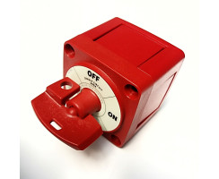 Main battery switch, m series, 300A with removable key