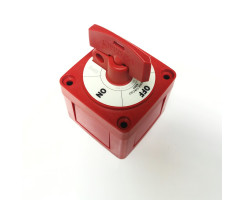 Main battery switch, m series, 300A with removable key