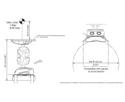 ROKK Mini Kabelbinder-Basis