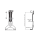 ROKK Mini Halter für Tablets mit selbstklebender Basis (Set)