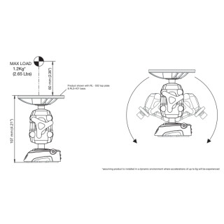 ROKK Mini Anpassbare Halterung (Body)