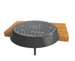 ROKK Bezel charging pad for fast induction charging, for installation on smooth surfaces