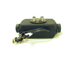 Diesel heater boat installation-kit with Autoterm Air 2D (Planar 2D) 12V, trough-hull-fitting optional and OLED Control Panel