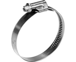 Hose clamp, band width 9 mm, 50-70 mm clamping width / W4...