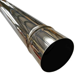 Rökgasrör 7010 insulated stainless steel