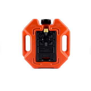 Jerry can "extreme stop" (4l+0.4l+0.4l) with integrated Hi-Lift base red