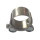 Strengthened Clamp for exhaust pipe For Diameter: Ø 26-28 mm / W2 stainless steel