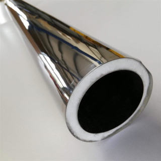 Double-walled insulated flue gas pipe Stainless steel chimney Stove 0.5m