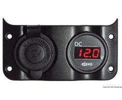 Voltmeter 3/30 V + Socket for Wave