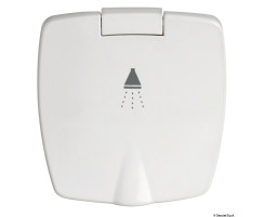 Boris shower white PVC hose 2.5 m