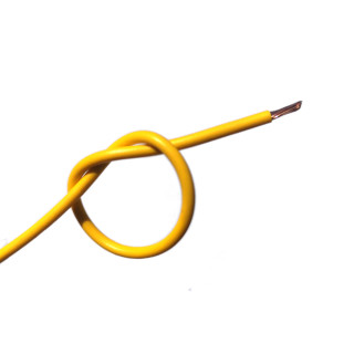 Automotive Cable FLRY Type B, flexible, yellow, 1,5qmm